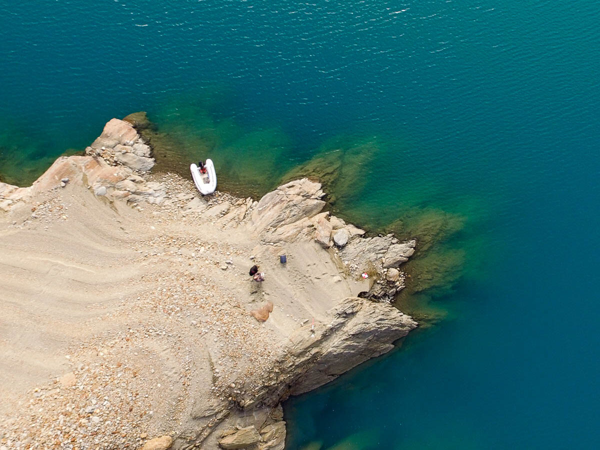 Rilievi fotogrammetrici del lago del Careser. Adriarilievi